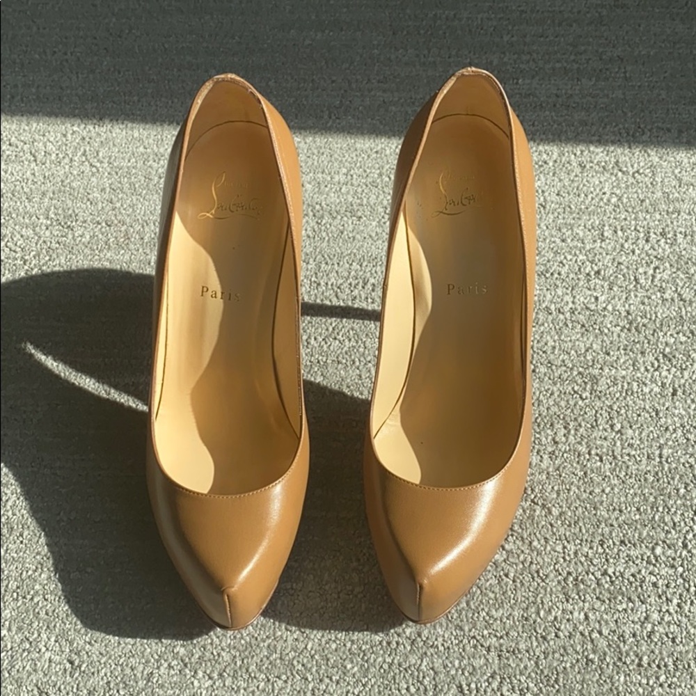 Camel Christian Louboutin - Like New